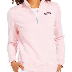 Vineyard Vines. Women’s Half-Zip. Light pink. Size small.